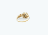 14K Yellow Gold Infinite Loop Ladies Ring (.72 ctw)