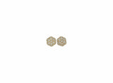 Diamond Earrings (.38 ct. t.w.) Round Cluster Stud in 14K Gold