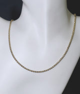 14K Gold Ice Link Chain 1.5mm