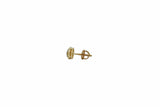 Diamond Top Stud Earrings (.19 ctw) in 14K Yellow/White Gold