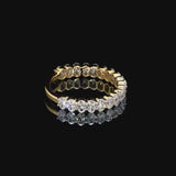 Lab Grown Diamond in 14K Gold Wedding Band (1.48 CTW LB)