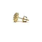 Diamond Round Cluster Stud Earrings (1.35 ct. t.w.) in 14K Gold