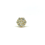 Diamond Round Cluster Stud Earrings (1.35 ct. t.w.) in 14K Gold