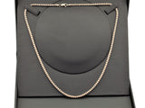 14K Rose Gold Ice Link Chain 3.3mm