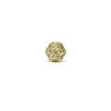 Diamond Flower Round Cluster Stud Earrings (.65 ct. t.w) in 14K Gold