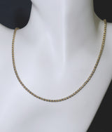 14K Gold Ice Link Chain 1.5mm