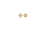 Diamond Flower Stud Earrings (.23 ctw) in 14K Yellow Gold