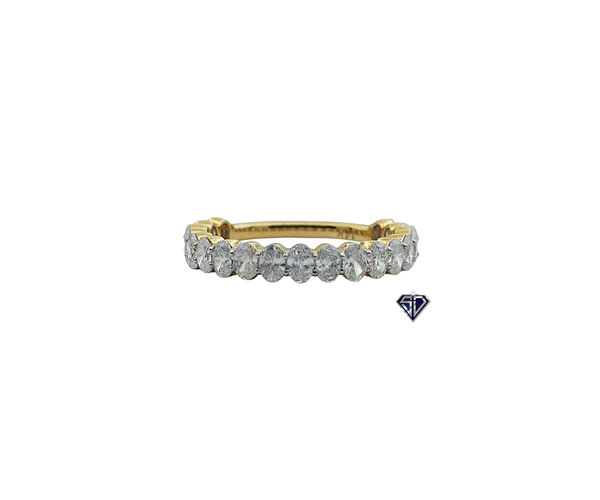 Lab Grown Diamond in 14K Gold Wedding Band (1.48 CTW LB)