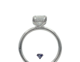 Lab Grown Emerald-Cut Diamond Engagement Ring (2.10CTW LB) in 14K Gold