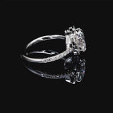 Lab Grown Diamond Heart Engagement Ring – 3.49ctw in 14K Gold