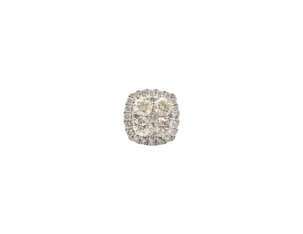 Diamond Round Stud Earrings in 14k Gold (1.07ct)