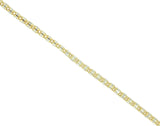 14K Yellow Gold Ice Link Chain 2.5mm