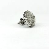 Diamond Earrings in 14K White Gold (1.69 CT t.w.)